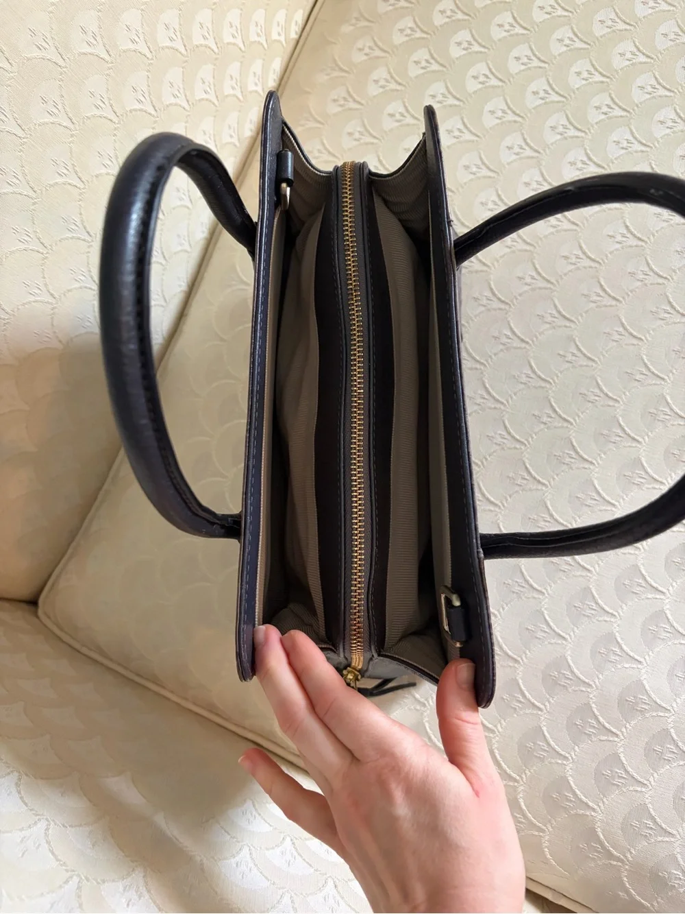 RADLEY LONDON Brown Crocodile Handbag